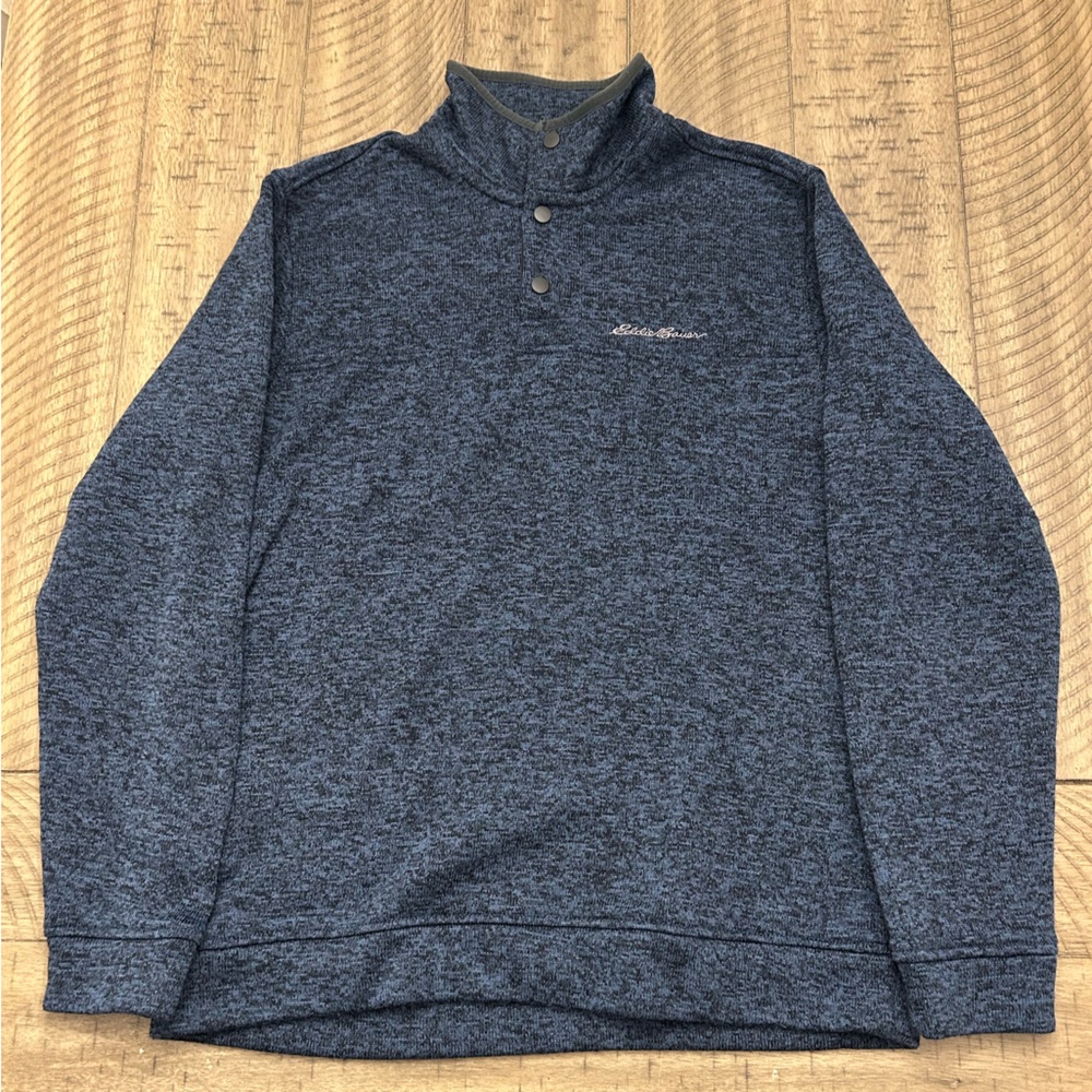 Eddie Bauer Men's Radiator Fleece Snap Mock Pullover